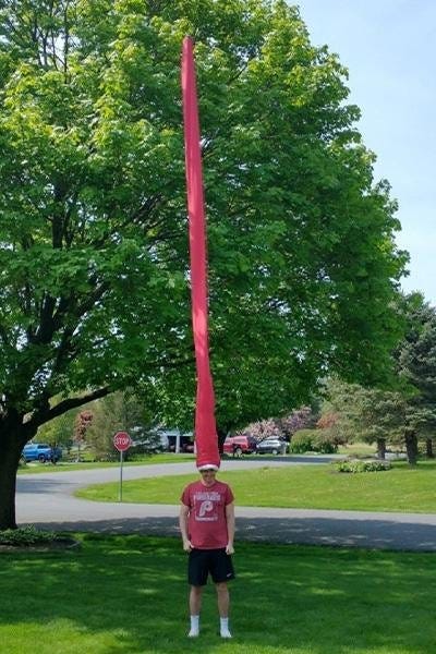 Pennsylvania Student Spent Years to Set Tallest Hat World Record