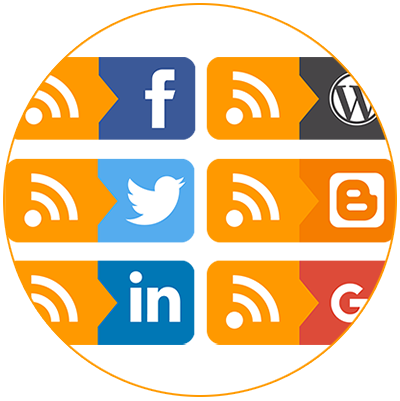 Social media rss feeds