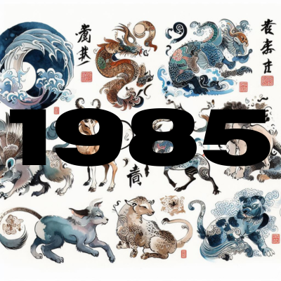 1985 Chinese Zodiac. People born in 1985 fall under the by