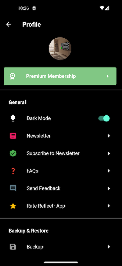 Introducing Dark Mode in Reflectr | by Reflectr | Medium