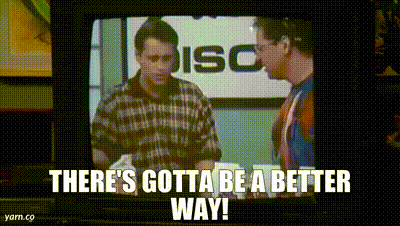 Gif from the TV series Friends.