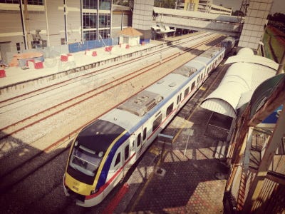 Train Time Malaysia on Web Version
