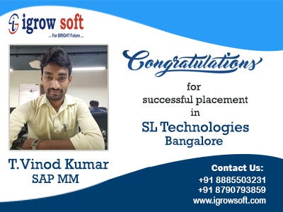 SAP MM Online Training Sap mm course sap mm course fees Igrowsoft SAP MM Online Training Sap mm course sap mm course fees Igrowsoft