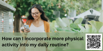 How can I incorporate more physical activity into my daily routine ...