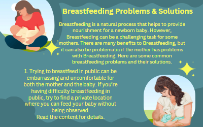 Common breastfeeding problems. Breastfeeding is a natural process