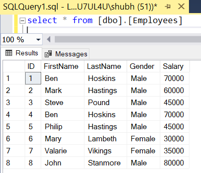 Microsoft SQL Server 1: Few Basics, Dense Rank, Partition By | by ...