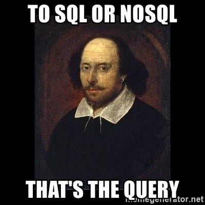 When to choose SQL and NoSQL. If someone asks you why would you… | by ...