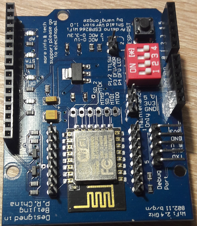 Arduino UNO + ESP8266 ESP-12E UART WIFI Shield | by Attila Varga | Medium