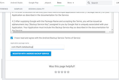 [Android]Data Backup: Key-Value Backup | by NH. Thanh | Medium