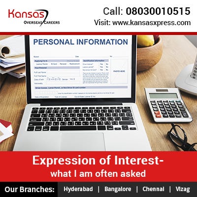 Expression of Interest- what I am often asked | by michaelwferrojr ...