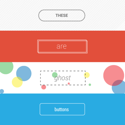 Ghost Buttons in UX Design. by Nick Babich, by Nick Babich