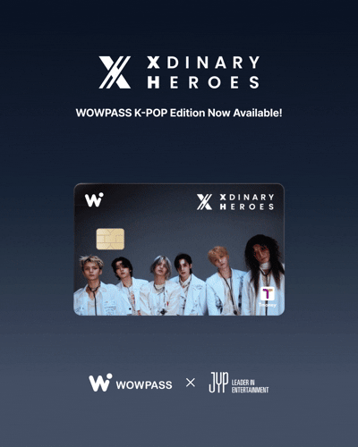 Xdinary Heroes WOWPASS K-POP Edition Cards Are Here!