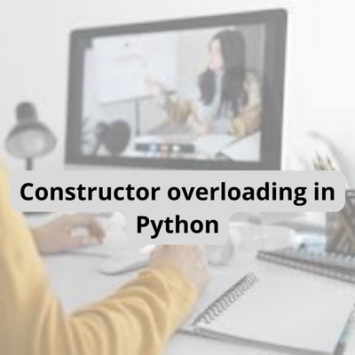 Python Constructor — Types. A constructor can purely be defined as ...
