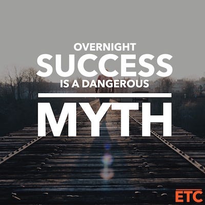 Overnight Success Is A Dangerous Myth | by Evan Cook | Medium