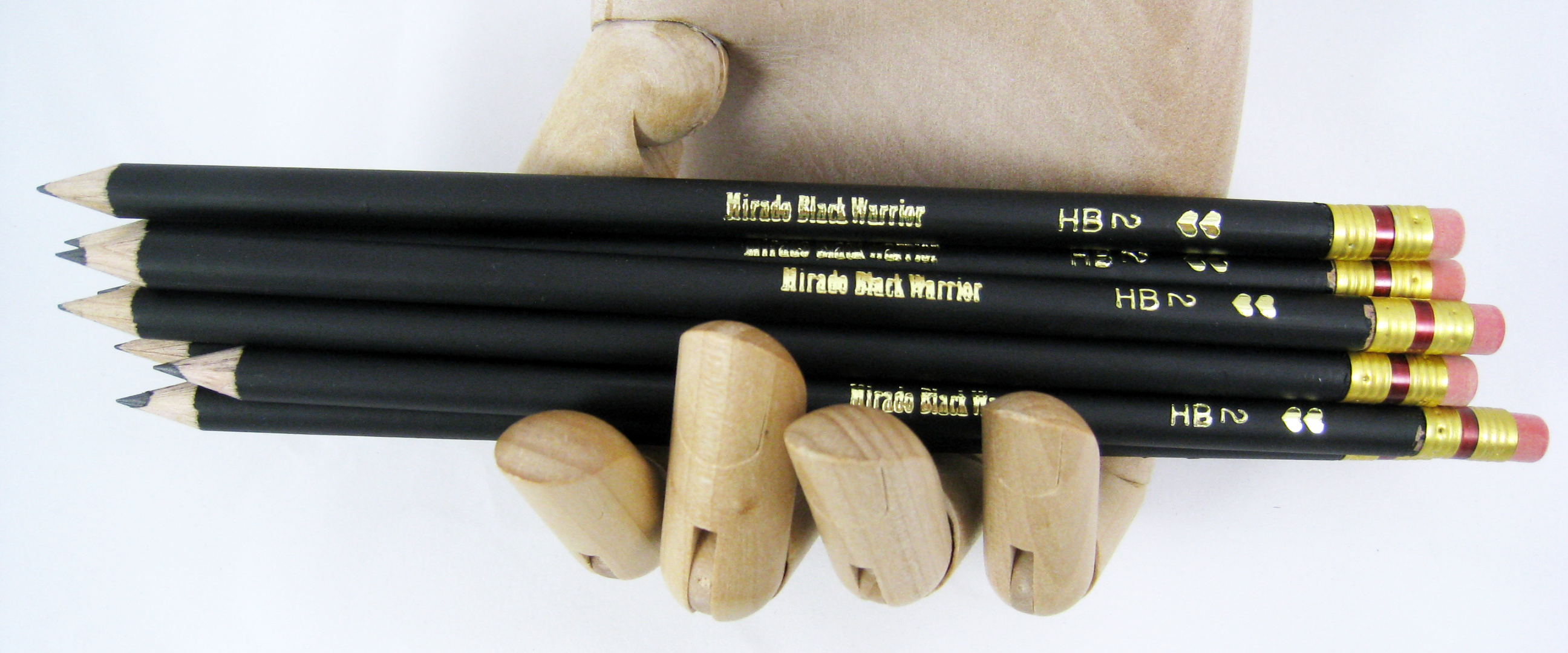 Paper Mate Mirado Classic Black Pencils With Eraser 
