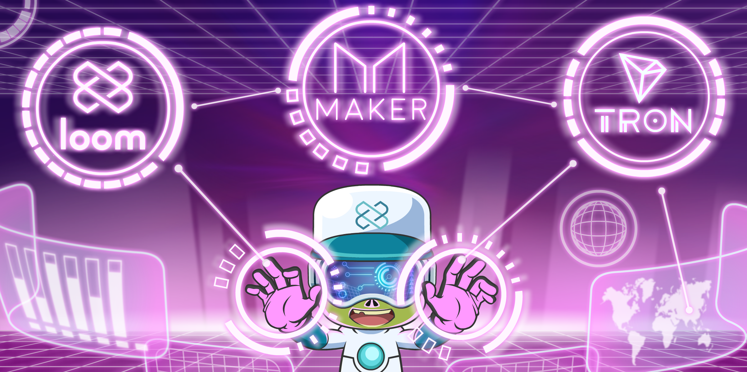 멀티체인 Dai 만들기: Loom Network와 Maker가 함께 트론, 바이낸스 및 다른 체인들로 향하는 Dai 게이트웨이를  만듭니다 🔗 | by Loom Network Korean | Loom Network Korean | Medium