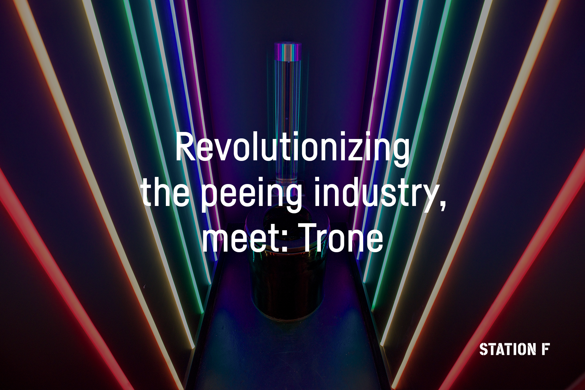Revolutionizing the peeing industry: meet Trone | by Rachel Vanier | STATION  F | Medium