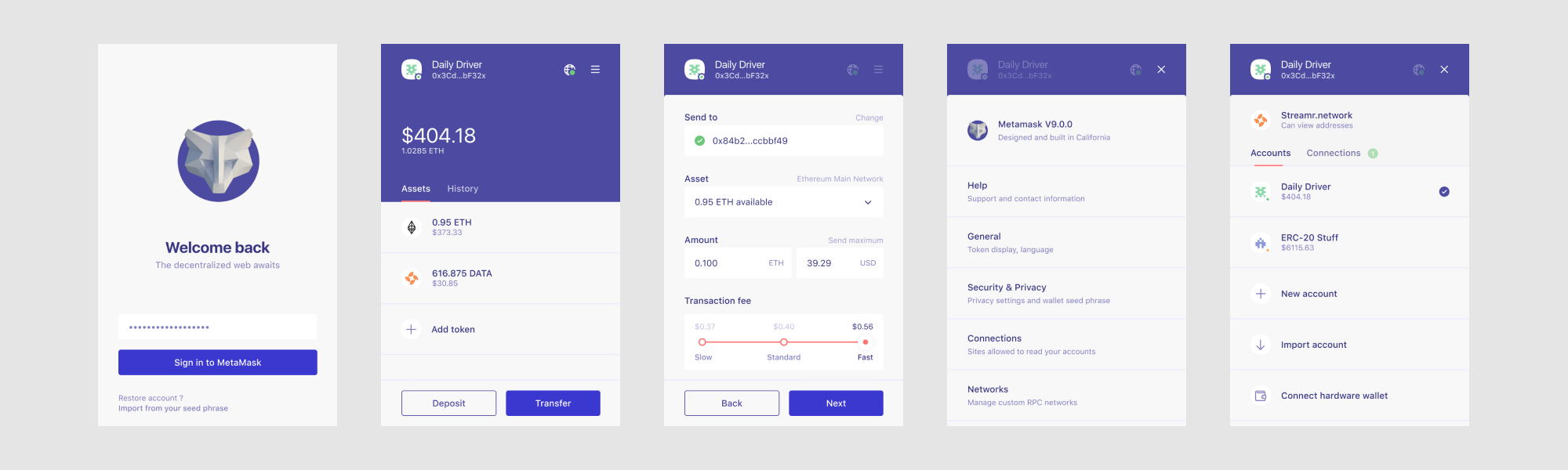 Towards a Clearer MetaMask. An open source design proposal for… | by Matt  Innes | Medium