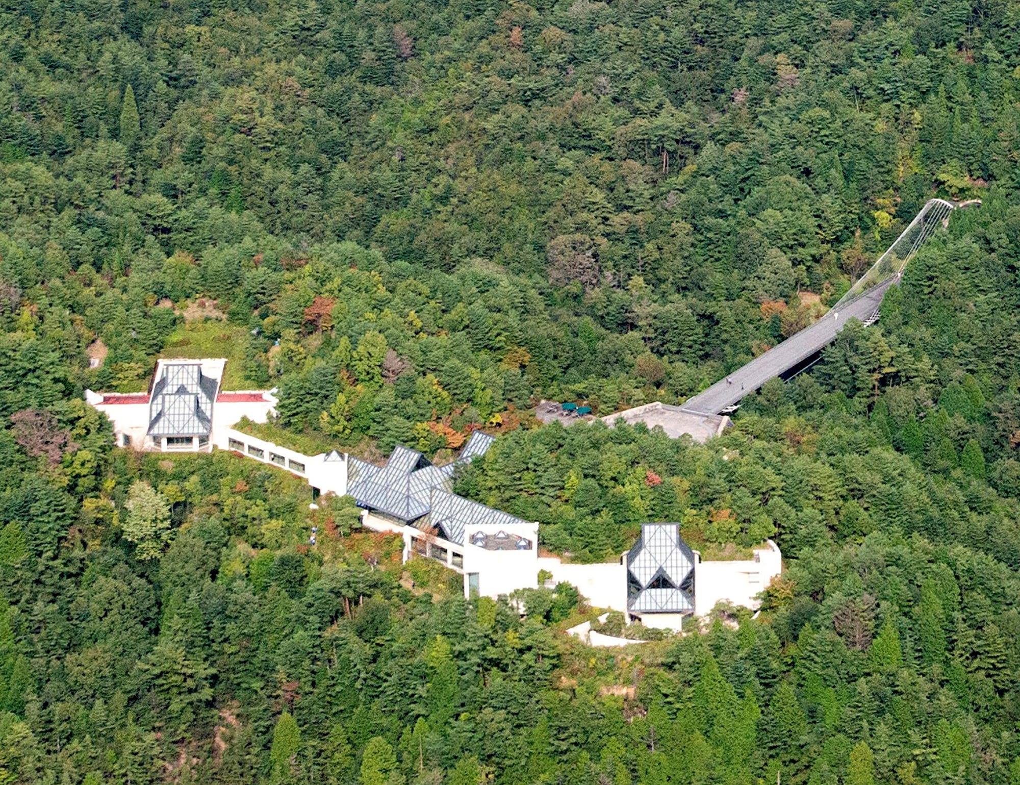 Miho Museum Japan by I.M. Pei, by bluevertical, blue.™