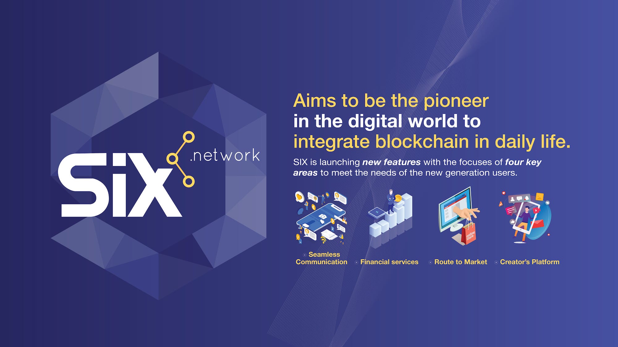 SIX network — the pioneer in the digital world to integrate Blockchain in  daily life | by Verajit Raektang | SIX Network | Medium