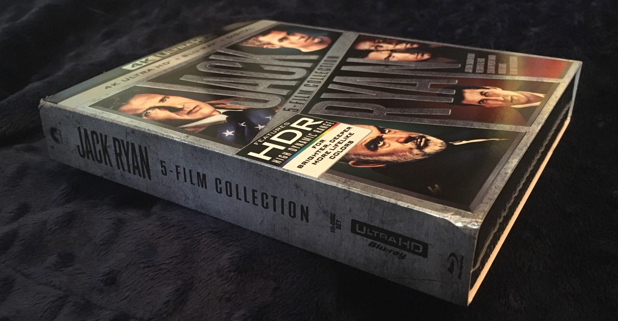 Jack Ryan 5-Film Collection 4K BLU RAY REVIEW + Unboxing 