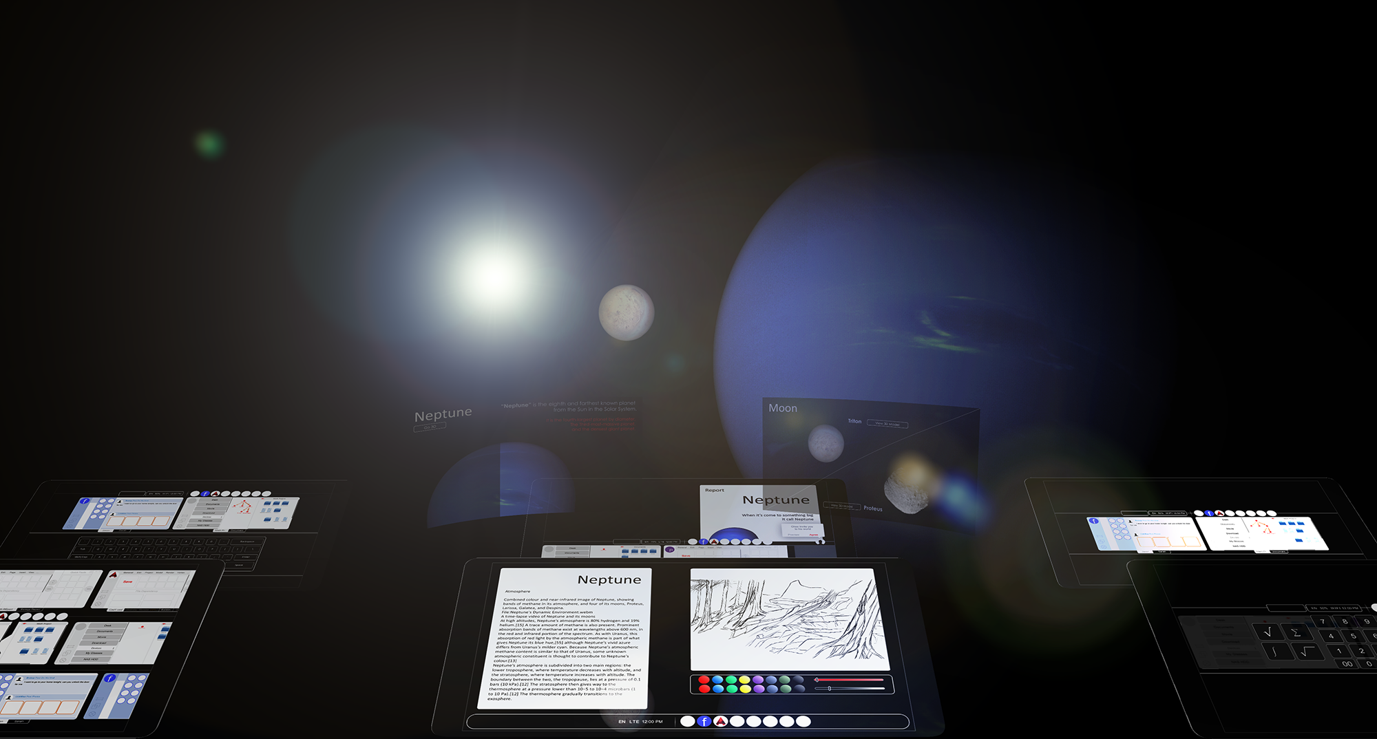 hylde manipulere Jet OS for VR - UI Initial Concept Design (Part 4) | by Cheevarit Rodnuson |  Prototypr