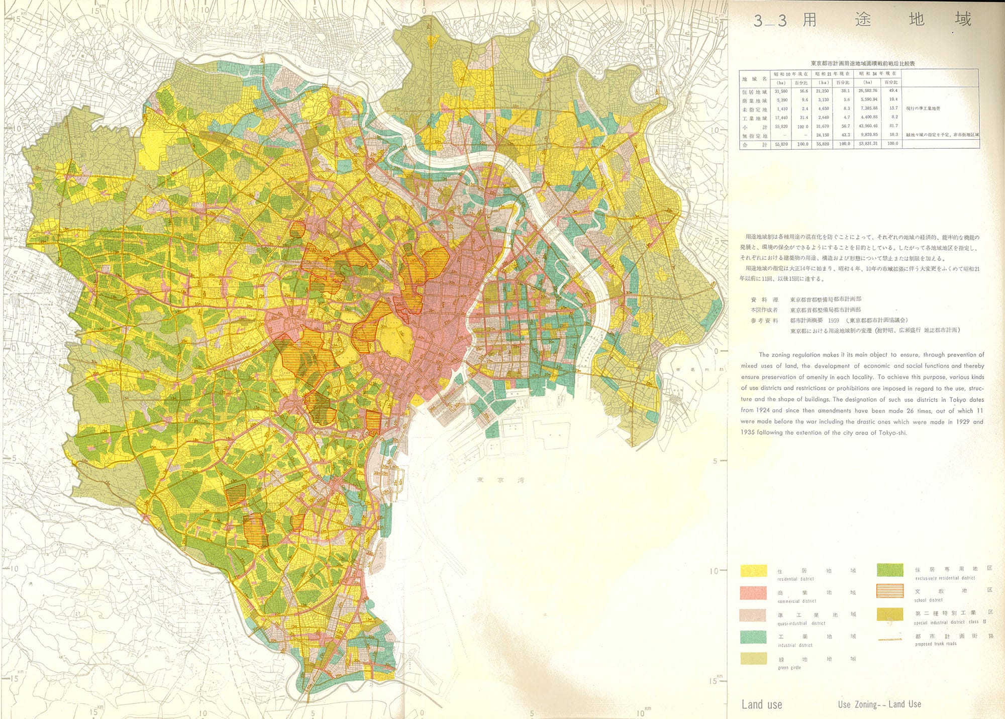 Tokyo vintage GIS: zoning and land use | by Ben Bansal | Medium