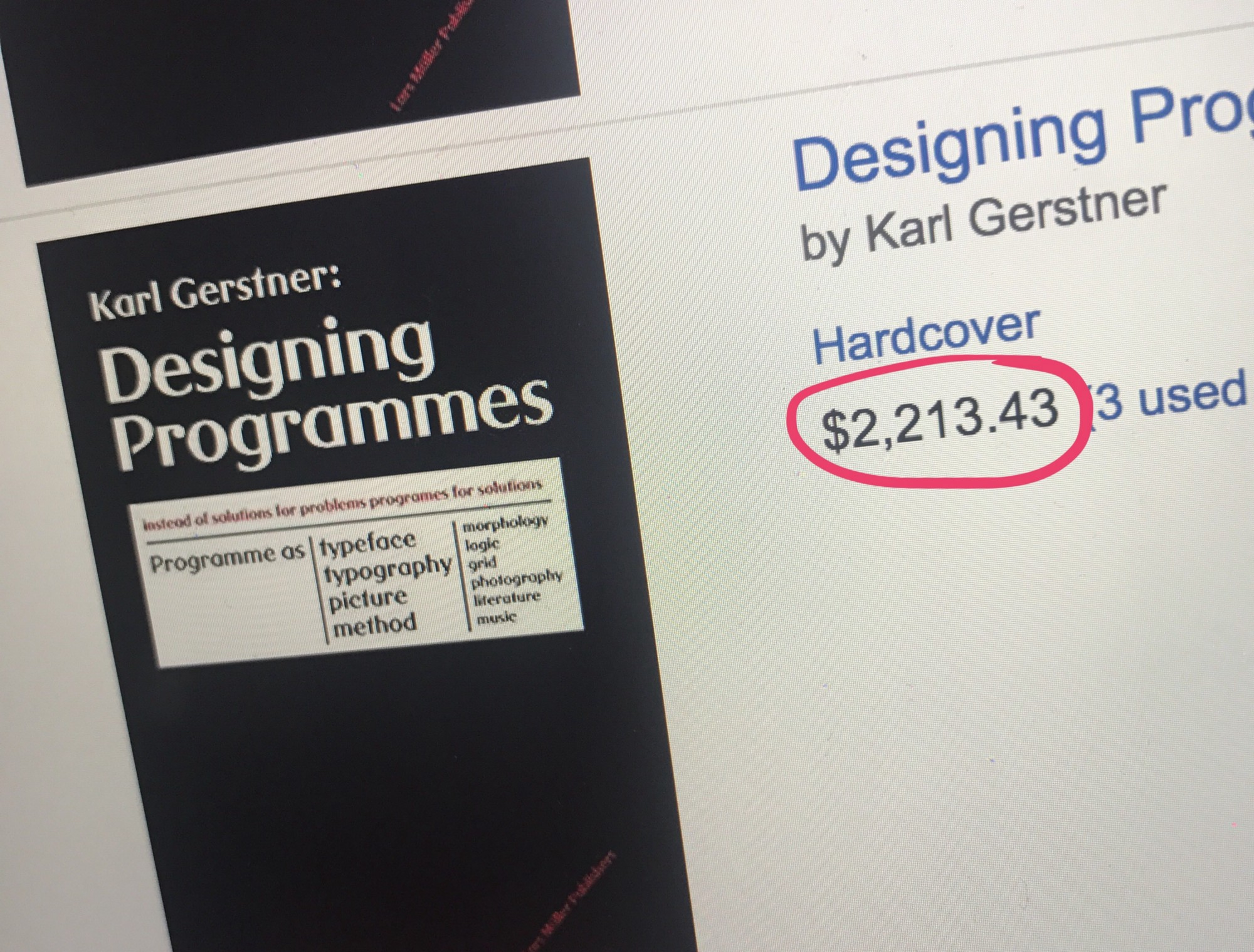 What I learned from the $2,000 elusive design book “Designing