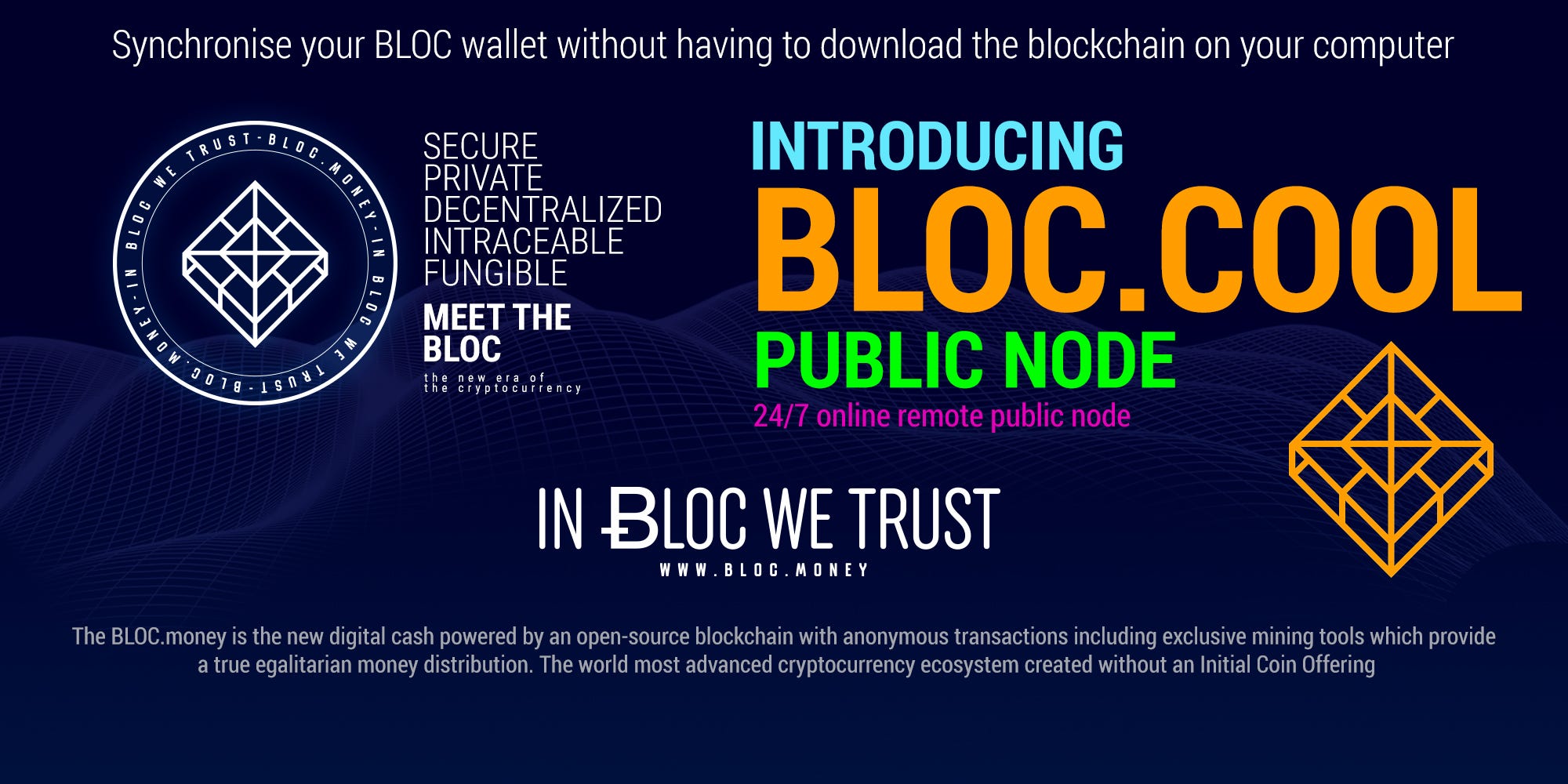 Introducing BLOC.COOL public remote node | by BLOC.money | Medium