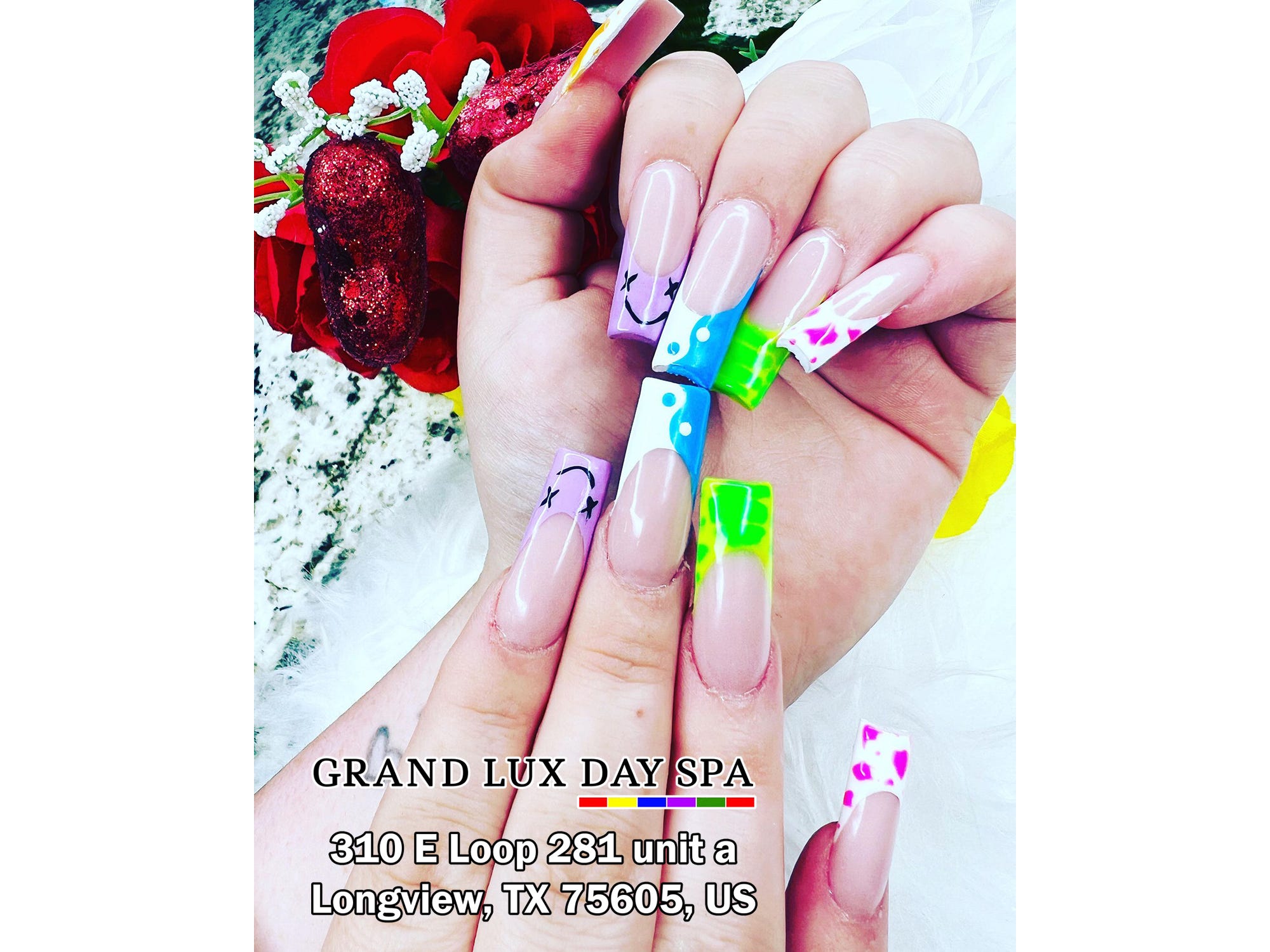 Grand Lux Nails Spa | New Nail Ideas | Hot trend in this month - Grand Lux Nails  Spa - Medium