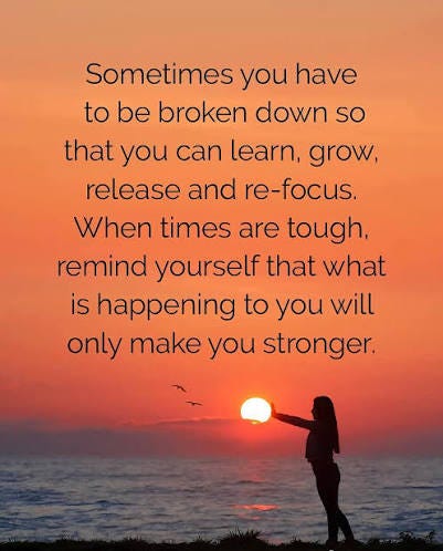 Becoming Stronger Through Difficult Times