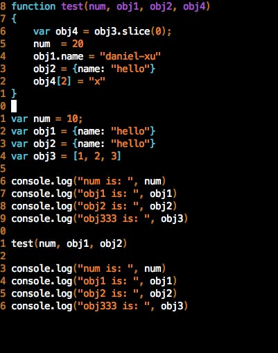 javascript parameter passed by value | by Daniel-Xu | javascript snack ...