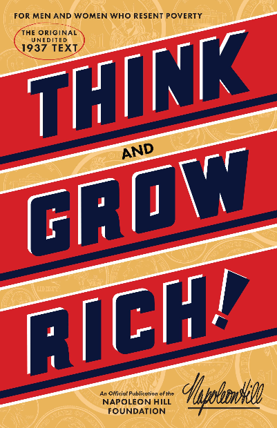 Think And Grow Rich by Napoleon Hill, Paperback