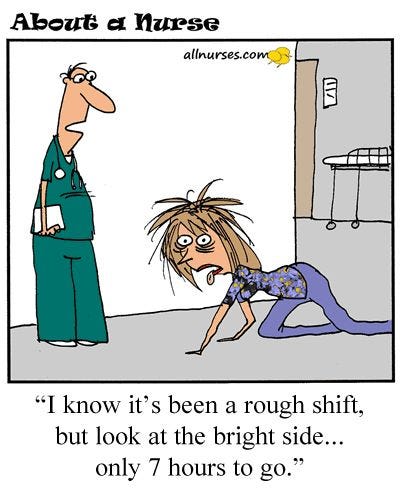 A comical joke before a tough read