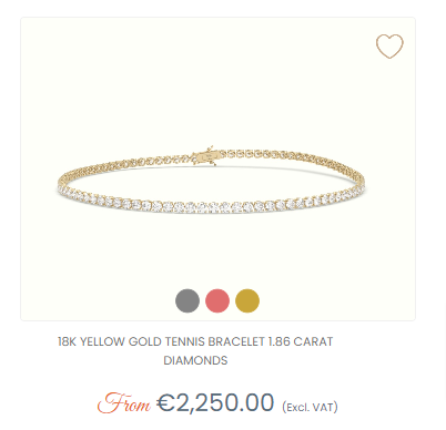 Caring for Your Gold Diamond Tennis Bracelet