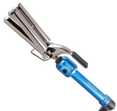 Hot tools blue clearance titanium curling iron