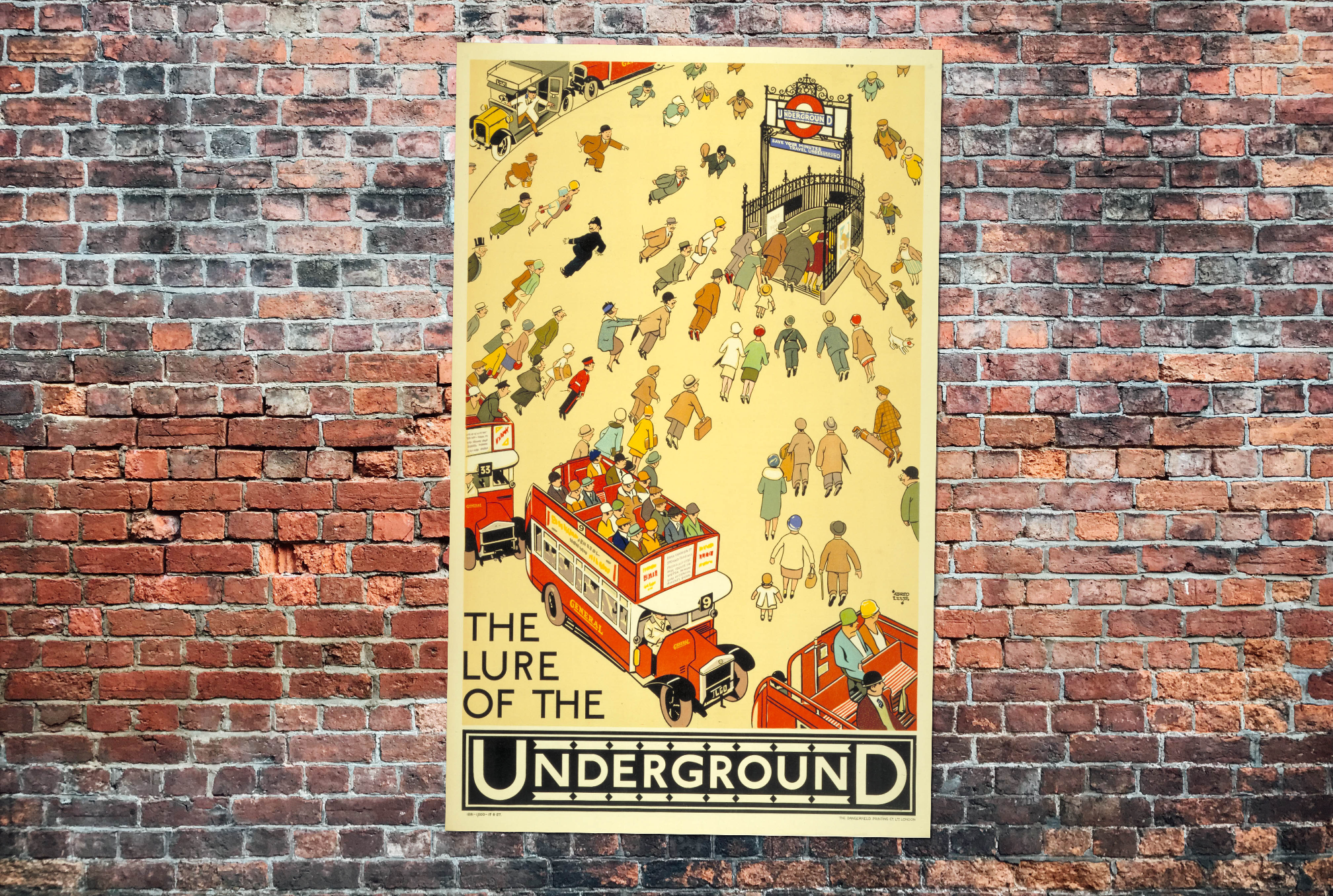 The Lure Of The Underground. A Vintage Poster Story