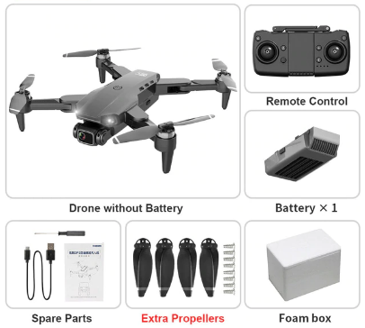 XKJ L900PRO GPS Drone 4K Dual HD Camera Distance 1200M
