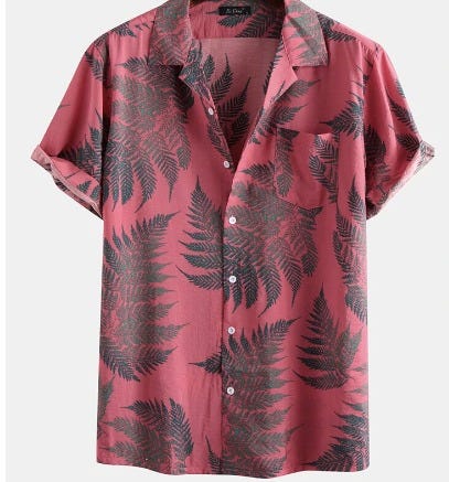 Camicia Notte Estiva Camicia Da Notte Lucky Uomo - Maniche Corte