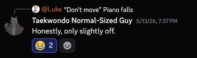 They even toss in a stock sound effect of a woman screaming.