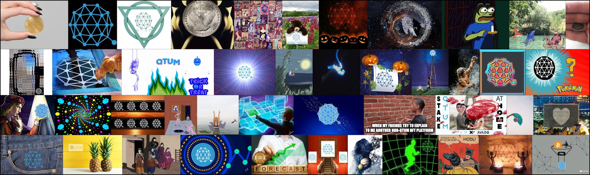 Crypto Canvas Week Two Results. Registrations more than doubled for the… |  by Qtum | Medium