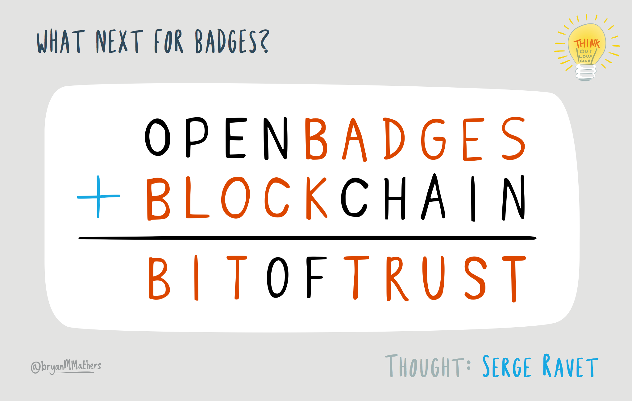 The Possibilities of Badges and Blockchain | by Doug Belshaw | BadgeChain |  Medium