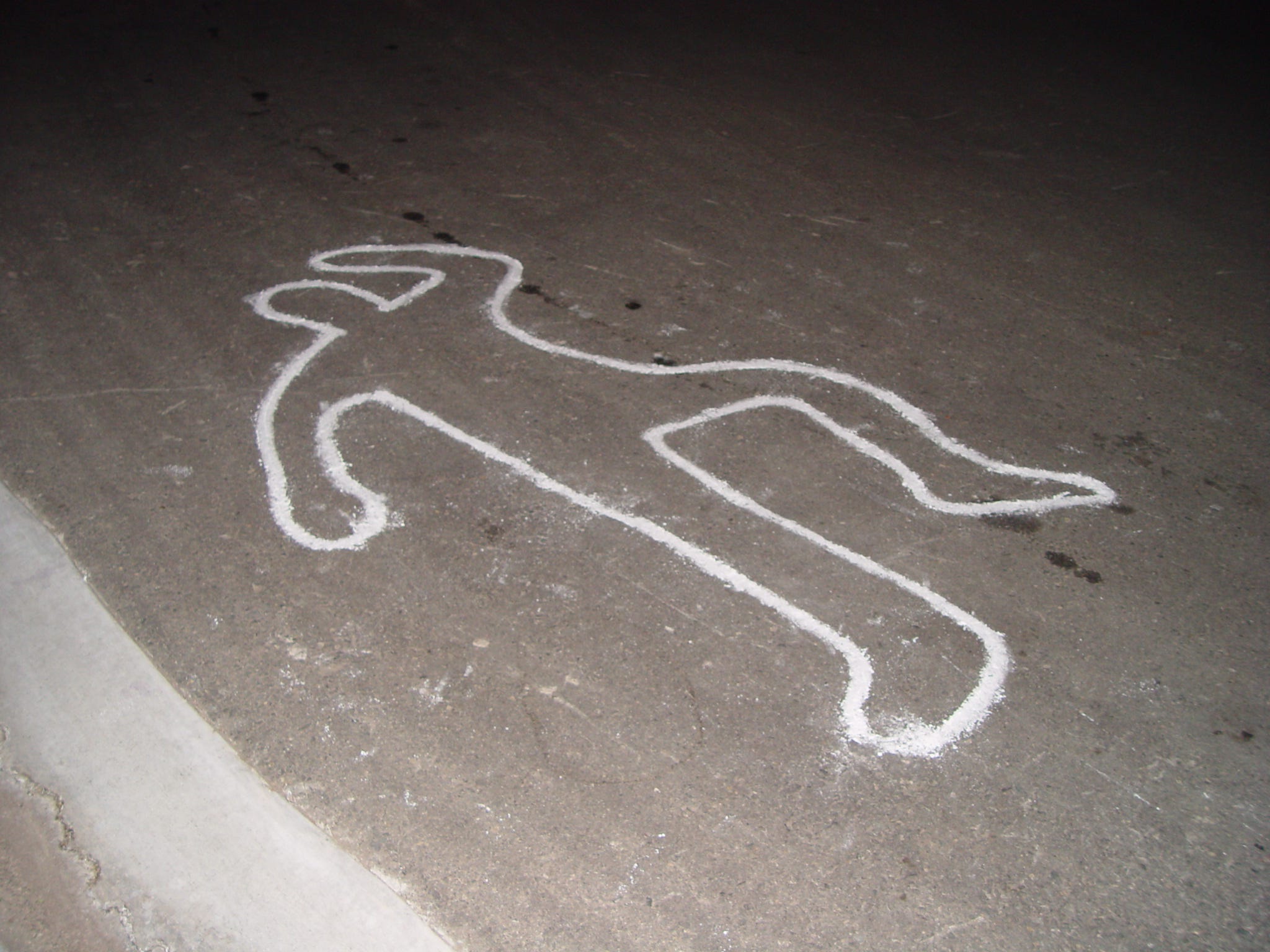 I was a chalk outline. A recollection. | by Jamie Talbot | Monkey Magic