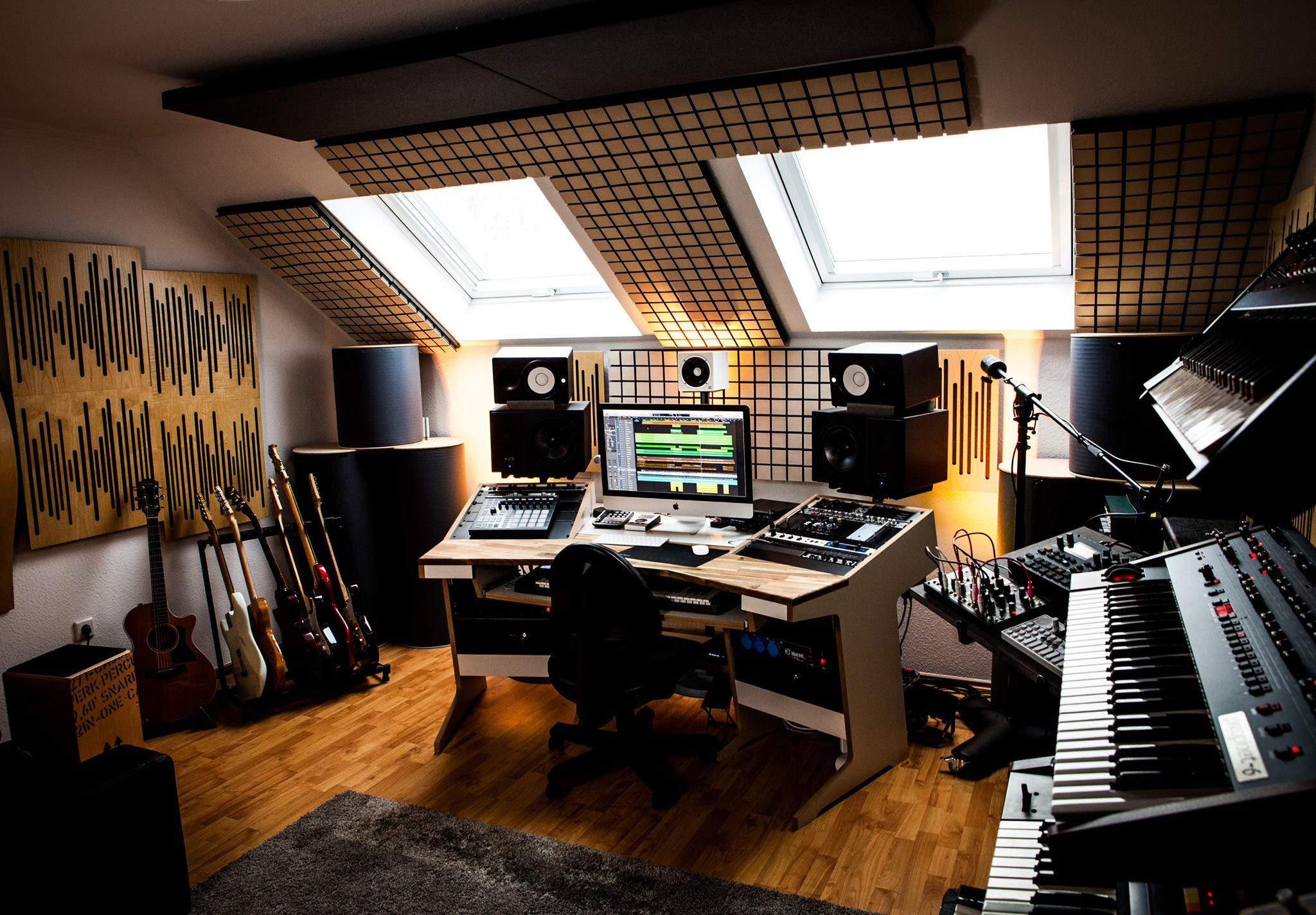 The perfect music studio desk. Part 13 — Designing and building a 