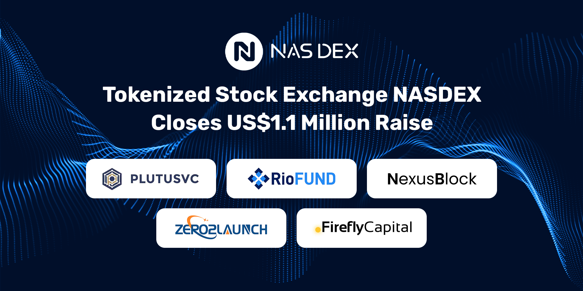 NASDEX private investment round oversubscribed by 16X secures $1.1 million  raise | by NASDEX | Medium