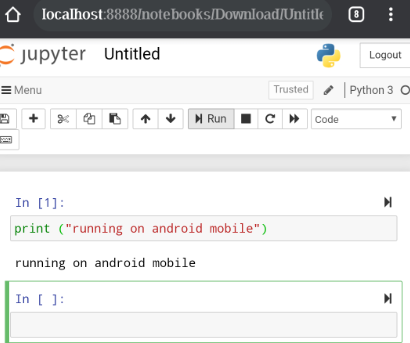 How to run Jupyter Notebook on Android? | by Namratesh Shrivastav |  Analytics Vidhya | Medium