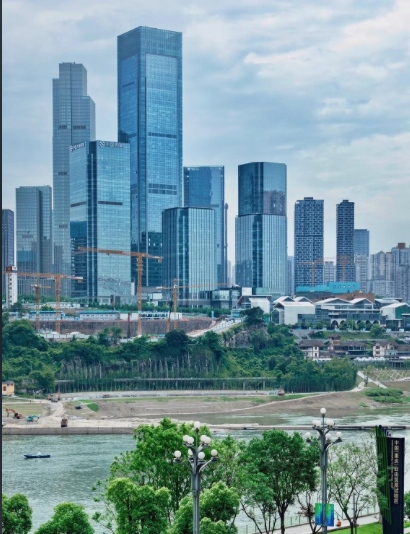 Jiangbeizui CBD: Home to Chongqing’s most prestigious luxury hotels and sweeping skyline views.