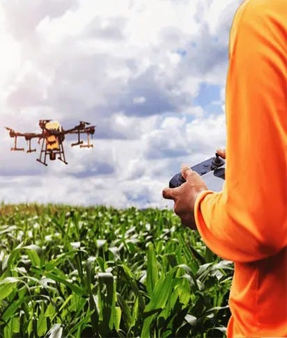 Drone-based pest control. Drone-based pest control is an emerging… | by  AVPL INTERNATIONAL | Medium