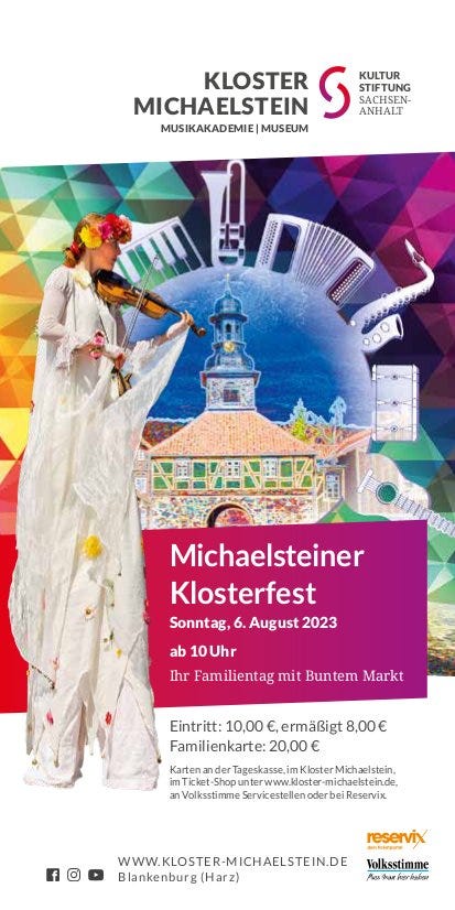 Marktticker: Michaelsteiner Klosterfest