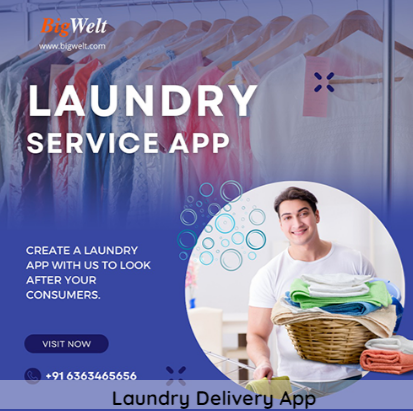 Laundry App Development Company. Bigwelt the acceptance of laundry ...